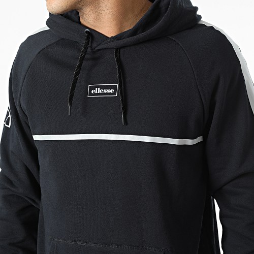 Sweat Capuche Buffino SLF15572 Noir Réfléchissant
