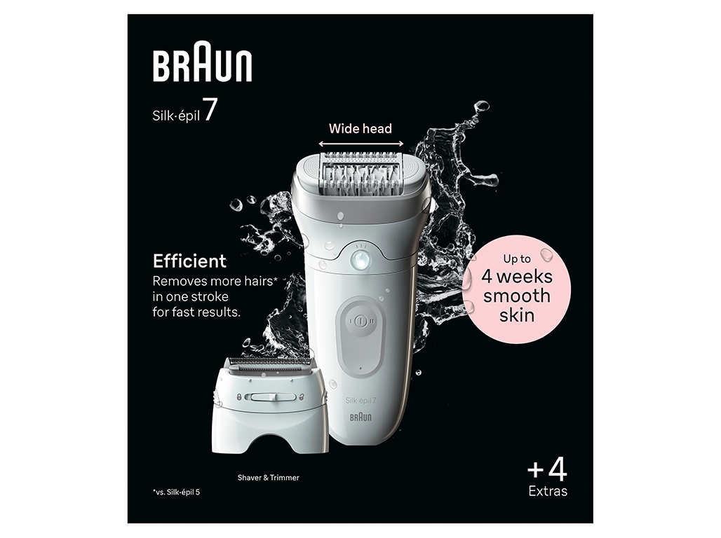 DEPILADORA ARRANQUE BRAUN S7 77-041 ESSENTIAL