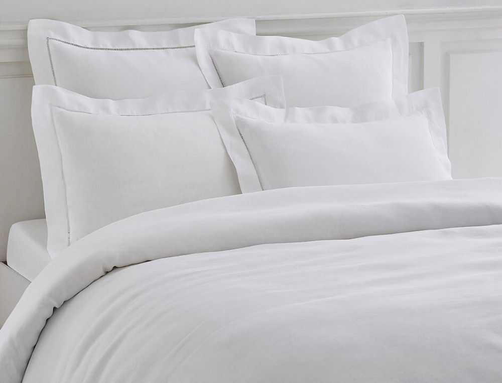 Drap-housse-Pur fil de lin