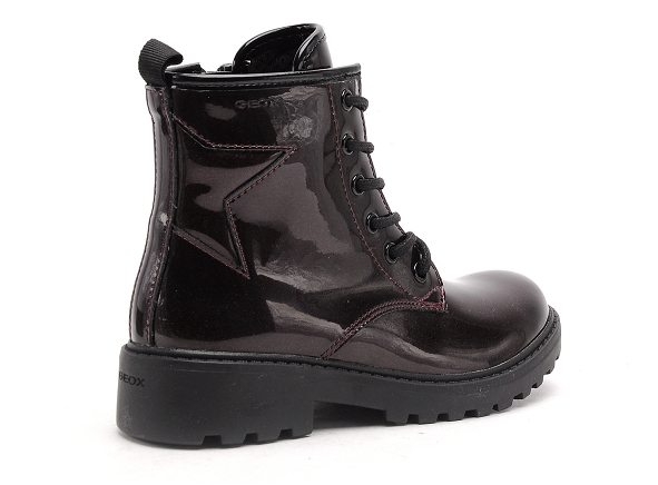 Geox boots bottine enfant 9420g  j casey fille bordeaux
