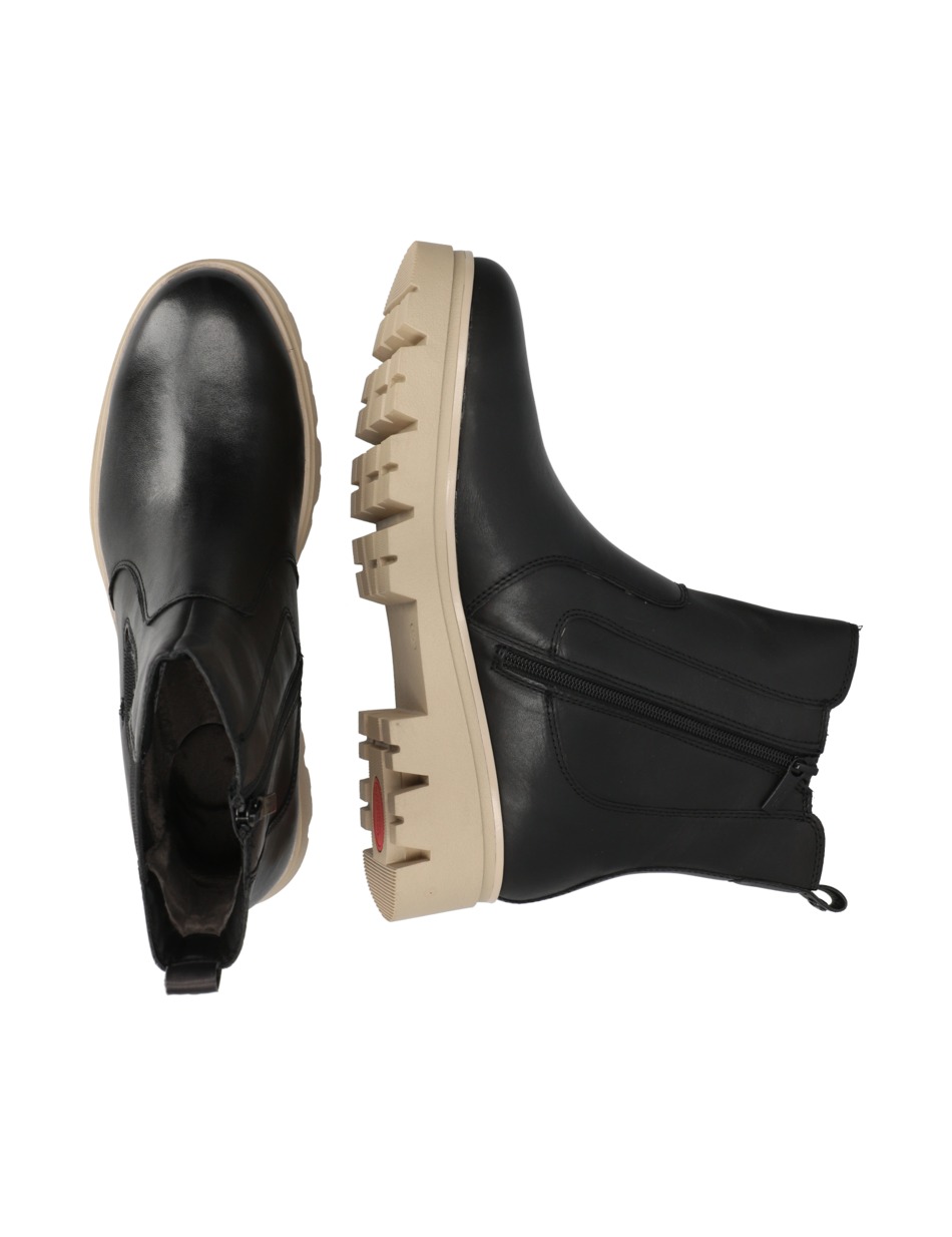 Glattleder Chelsea Boot