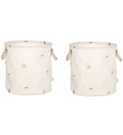 OYOY Aufbewahrungskörbe - 2er-Pack - Moira - Medium+ - Multi
