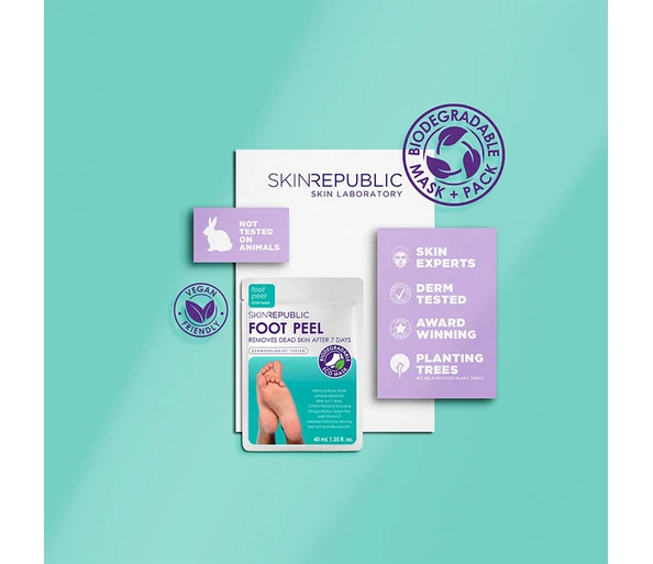 SKINREPUBLIC Foot Peel Fuss Peeling