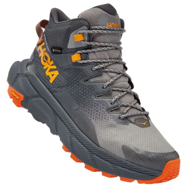 Chaussure de randonnée mid HOKA ONE ONE TRAIL CODE GORE-TEX CASTLEROCK/PERSIMMON ORANGE