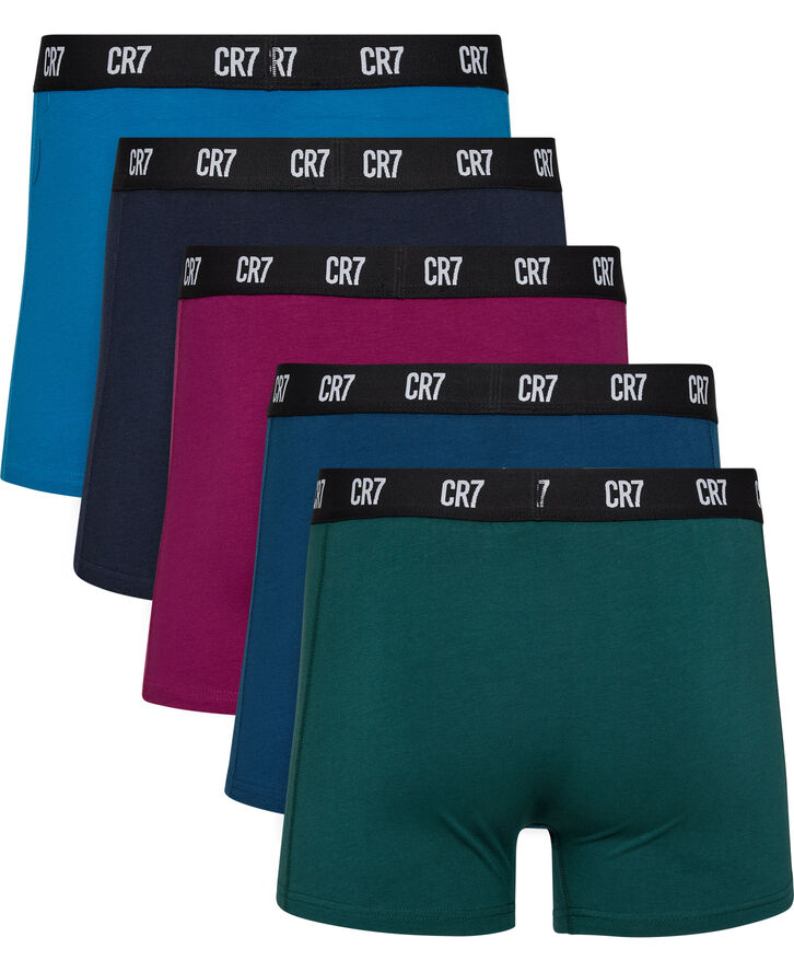 JBS CR7 Basic,Trunk organic,5-pack Multifarve