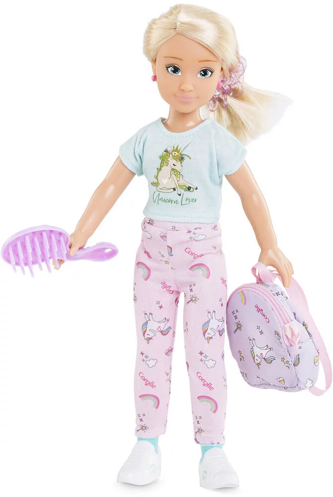 COROLLE GIRLS - DRESSING LICORNE FEERIQUE - 7 ACCESSOIRES - POUR POUPEE MANNEQUIN 28CM