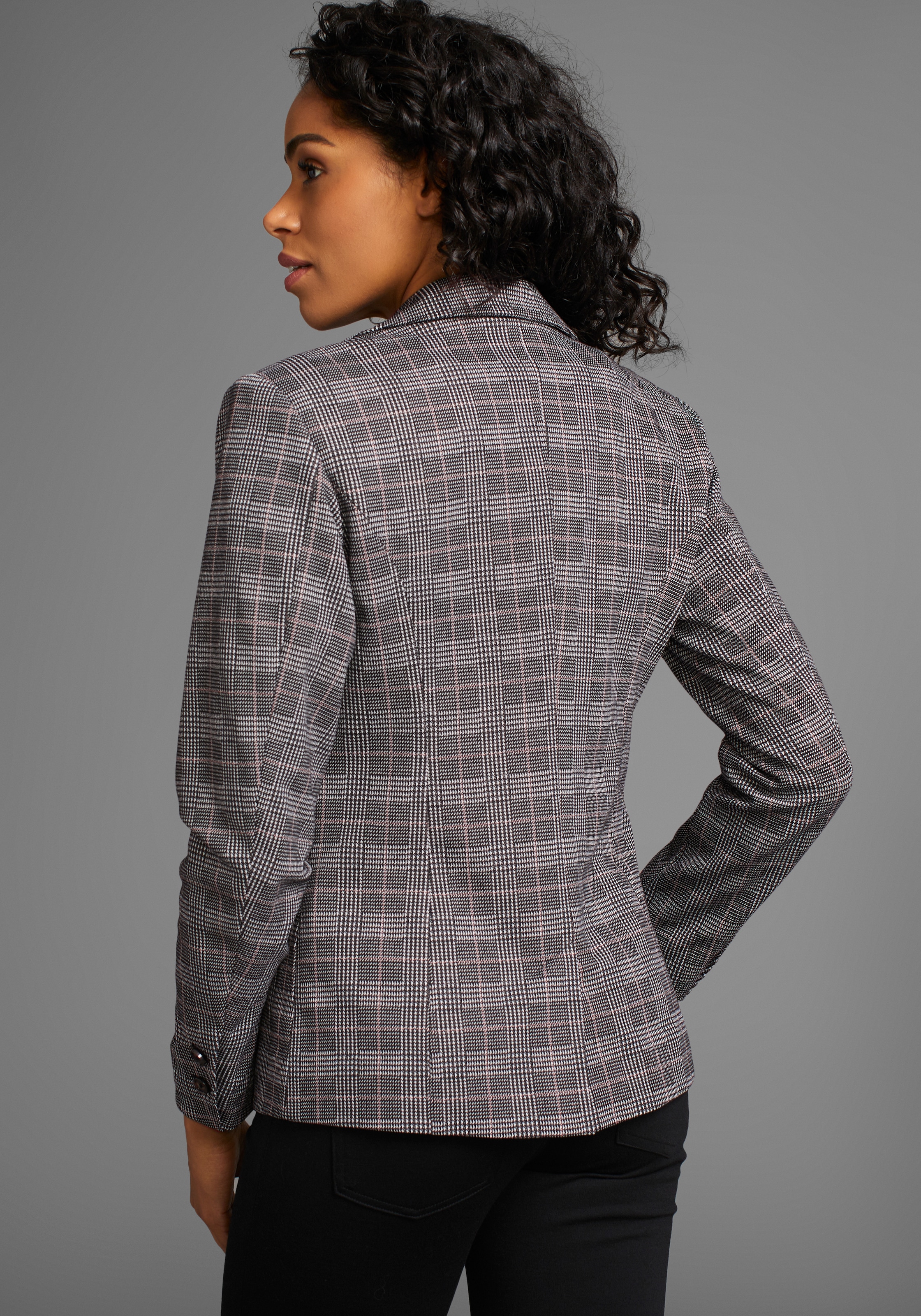 Laura Scott Kurzblazer , in trendigem Karolook