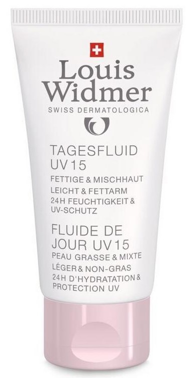Louis Widmer Dag Fluid Uv 15 Met Parfum 50ML