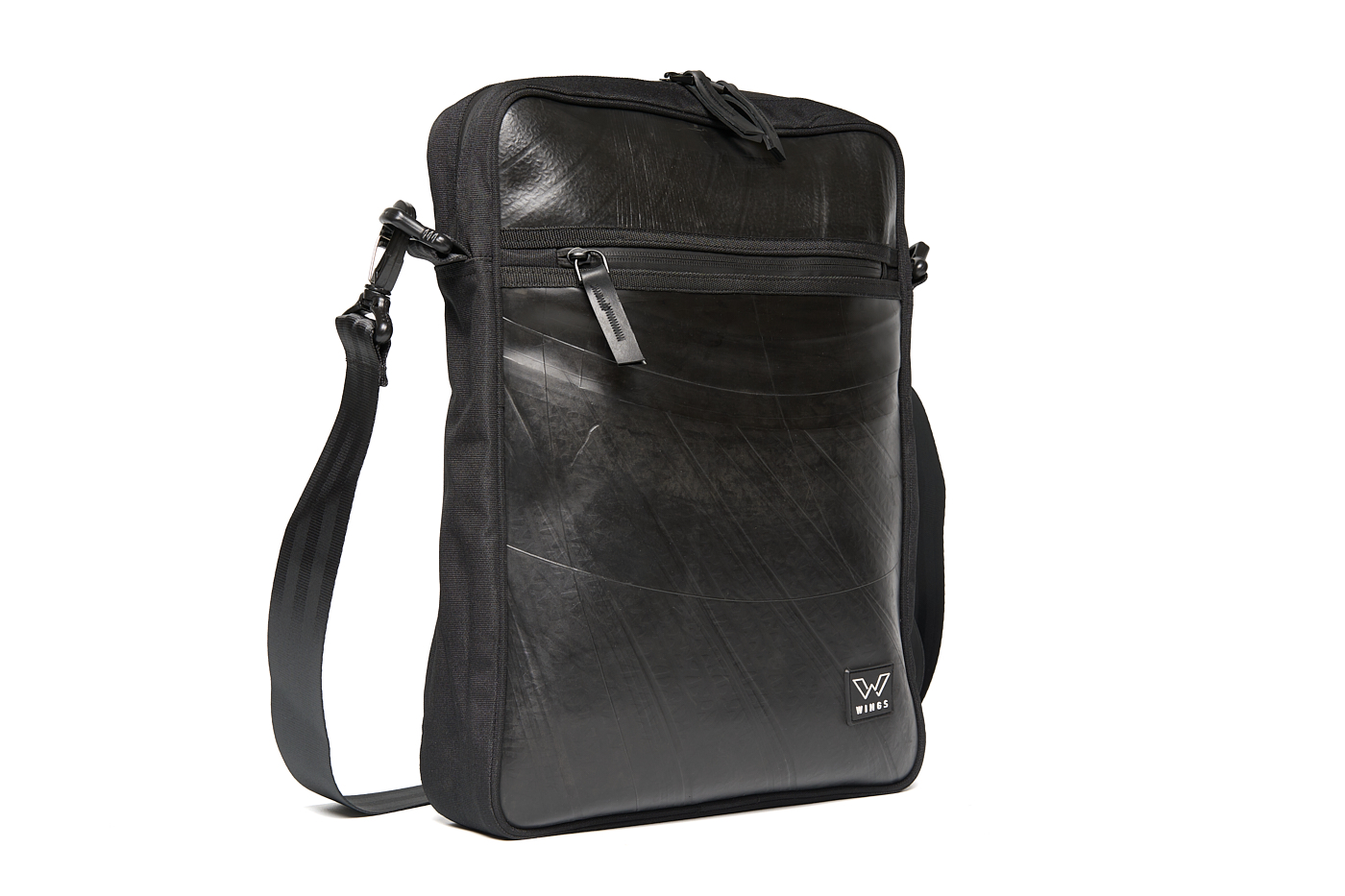 Ecowings Reliable Raven Recycled Shoulderbag