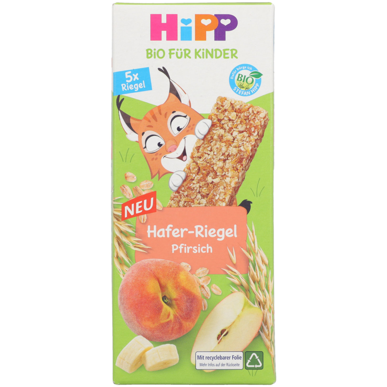 Hipp Hafer Riegel Pfirsich 12+ Monate