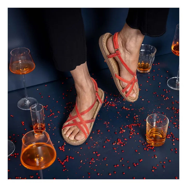 Shangies Sandales #2 | Rouge