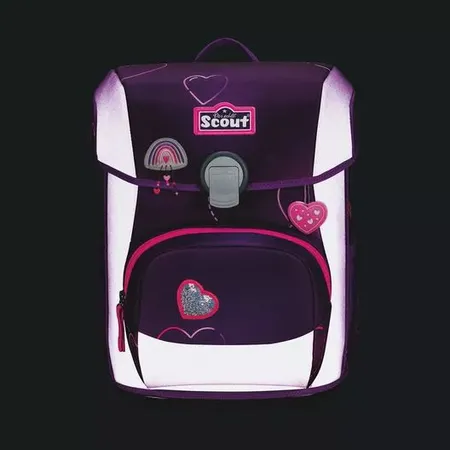 Scout Schulranzen-Set Neo Exklusiv Superflash Lovely