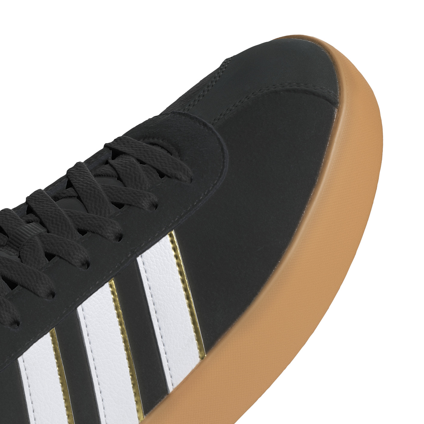 Adidas VL Court 3.0 Sneakers Zwart Wit Lichtbruin