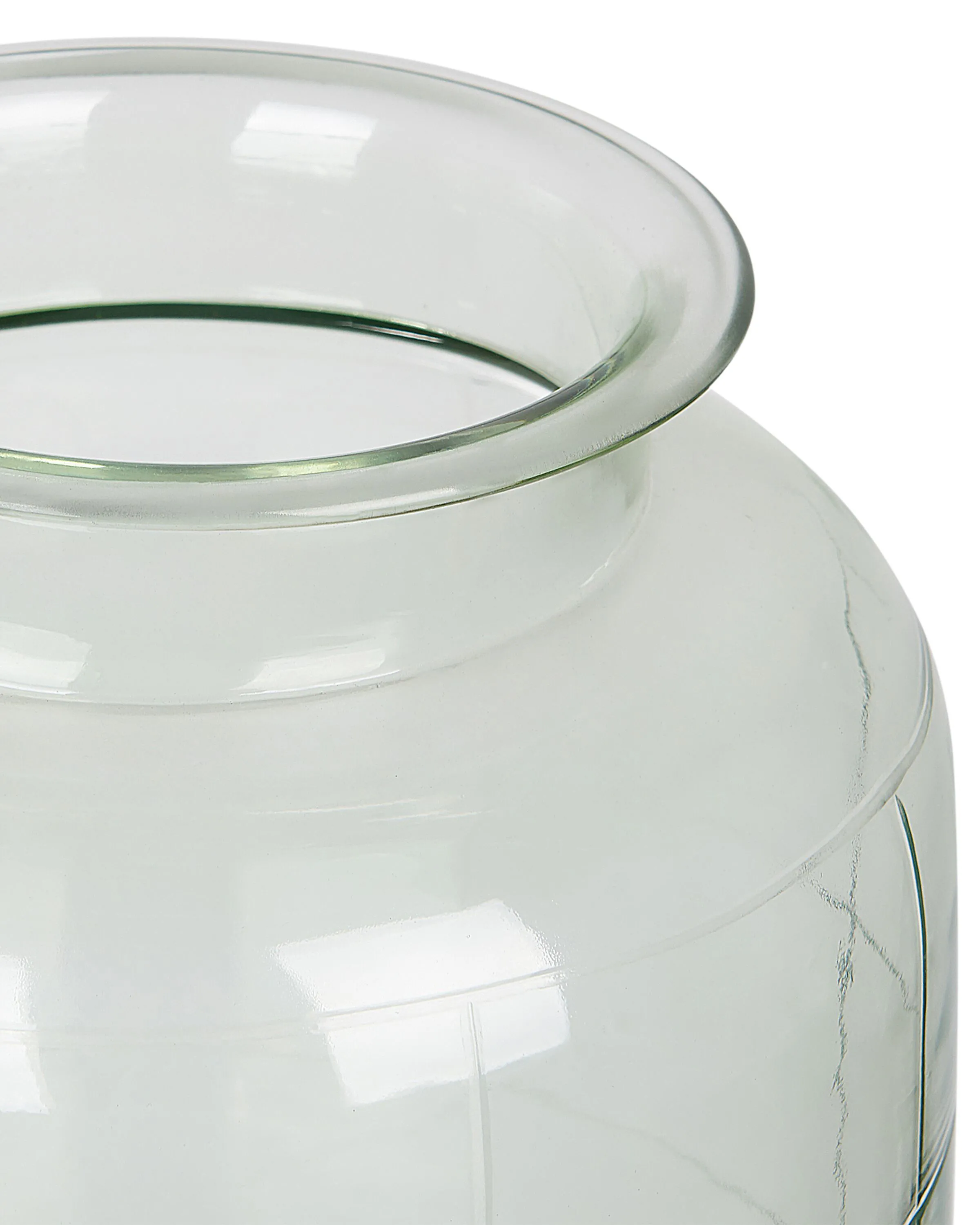 Bloemenvaas VINDALOO Glas 35 cm Lichtgroen