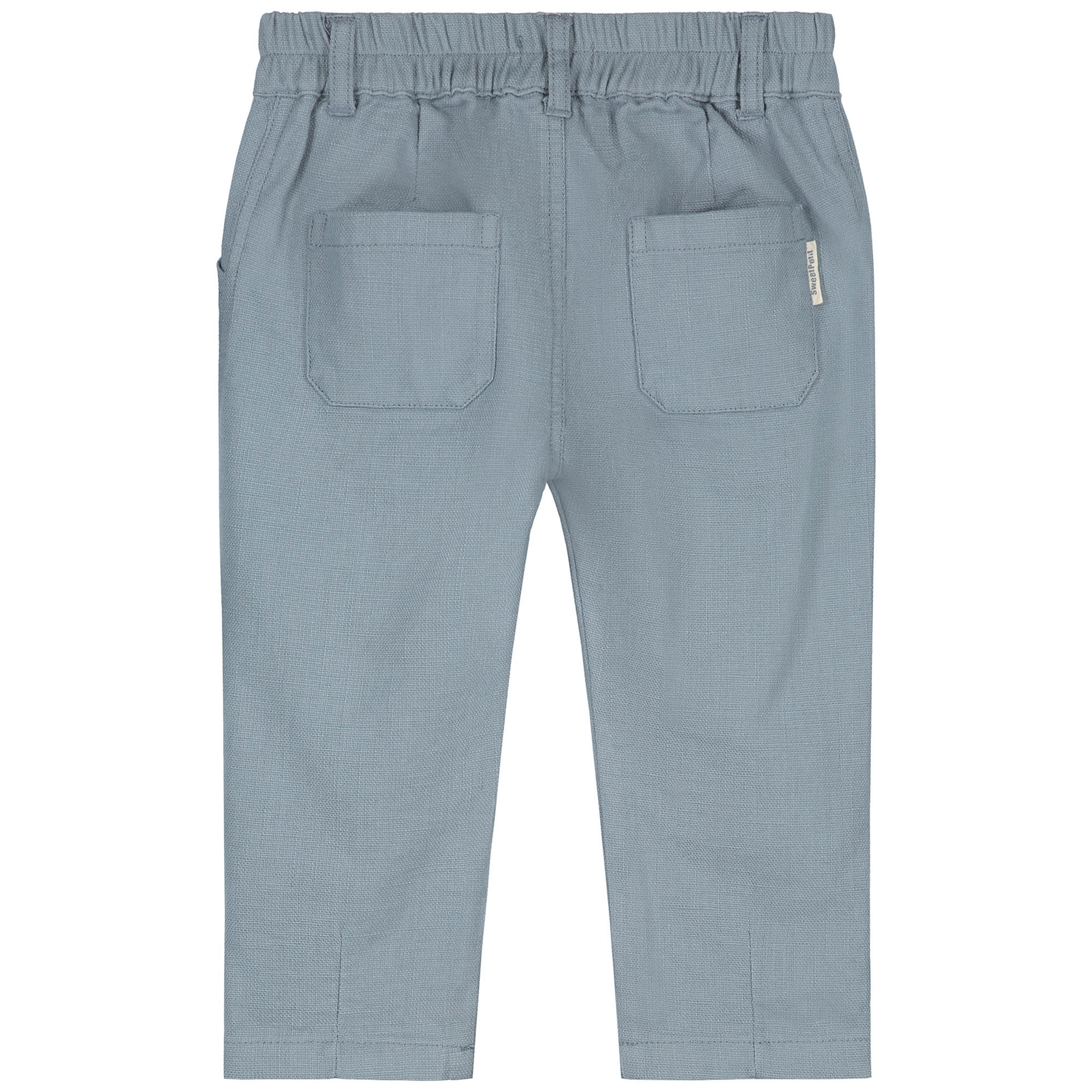 Sweet Petit peuter broek Brenn  effen blauw