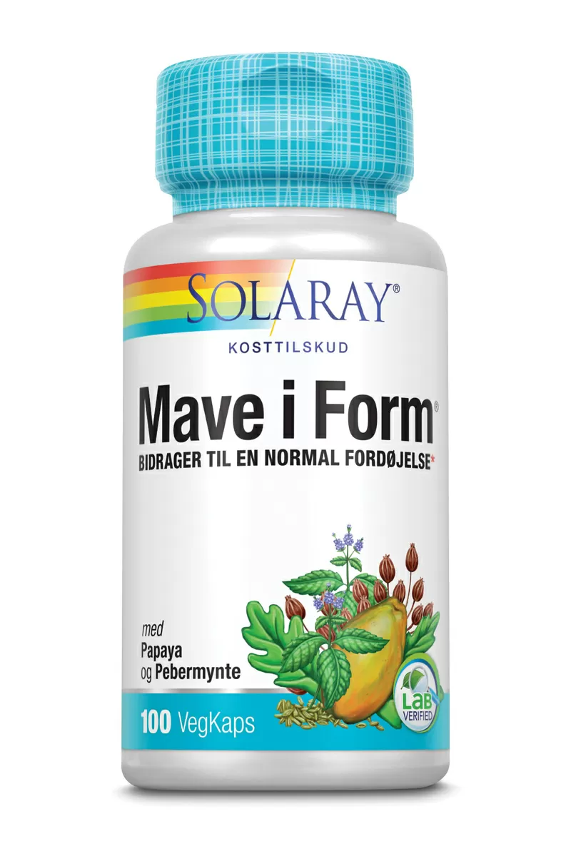 Solaray Mave i Form - 100 kaps.