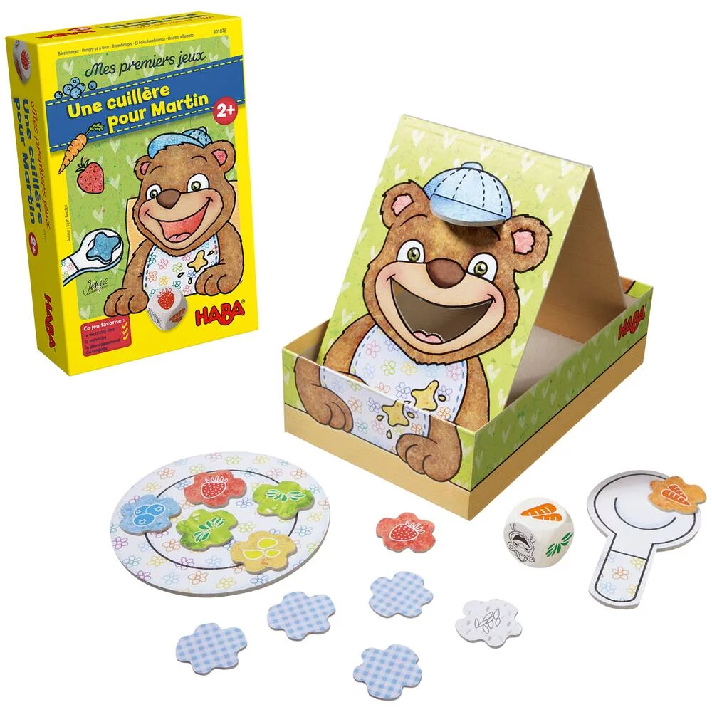 MES PREMIERS JEUX - UNE CUILLERE POUR MARTIN