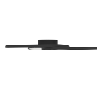 EGLO LED plafondlamp Gianella, zwart