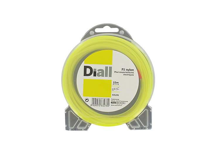 Fil de nylon rond Diall Ø1,3mm 15m