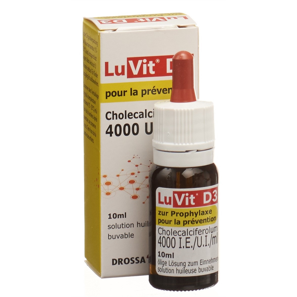 LUVIT Cholecalciferolum ölige Lösung 4000 IE/ml<br>10 ml, Flasche, Lösung zum Einnehmen, zur Prophylaxe