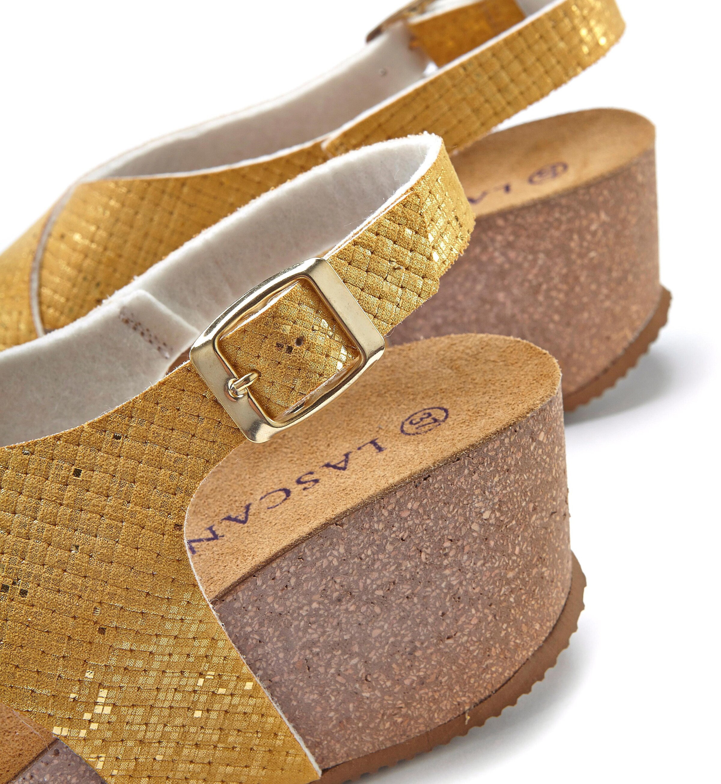 LASCANA Sandalette in curry-gelb