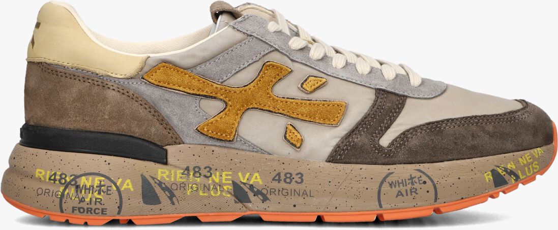 gele premiata lage sneakers mick