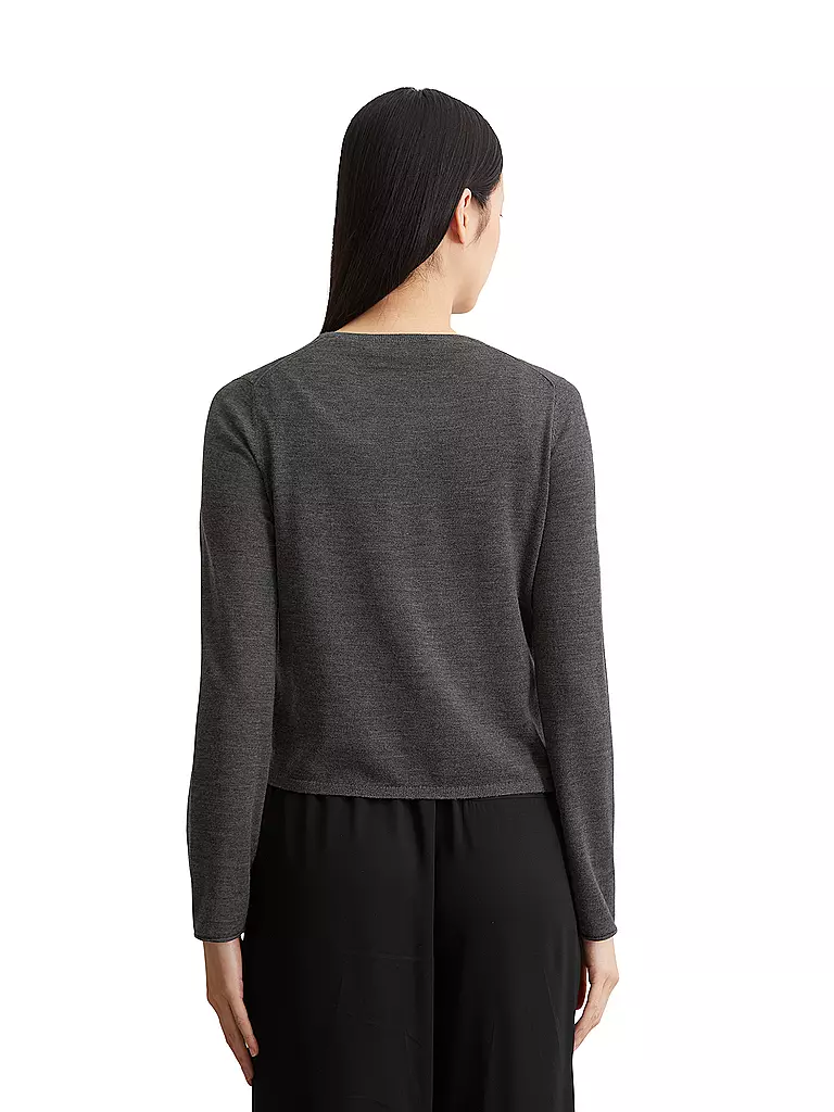 MARC O'POLO Strickjacke  grau