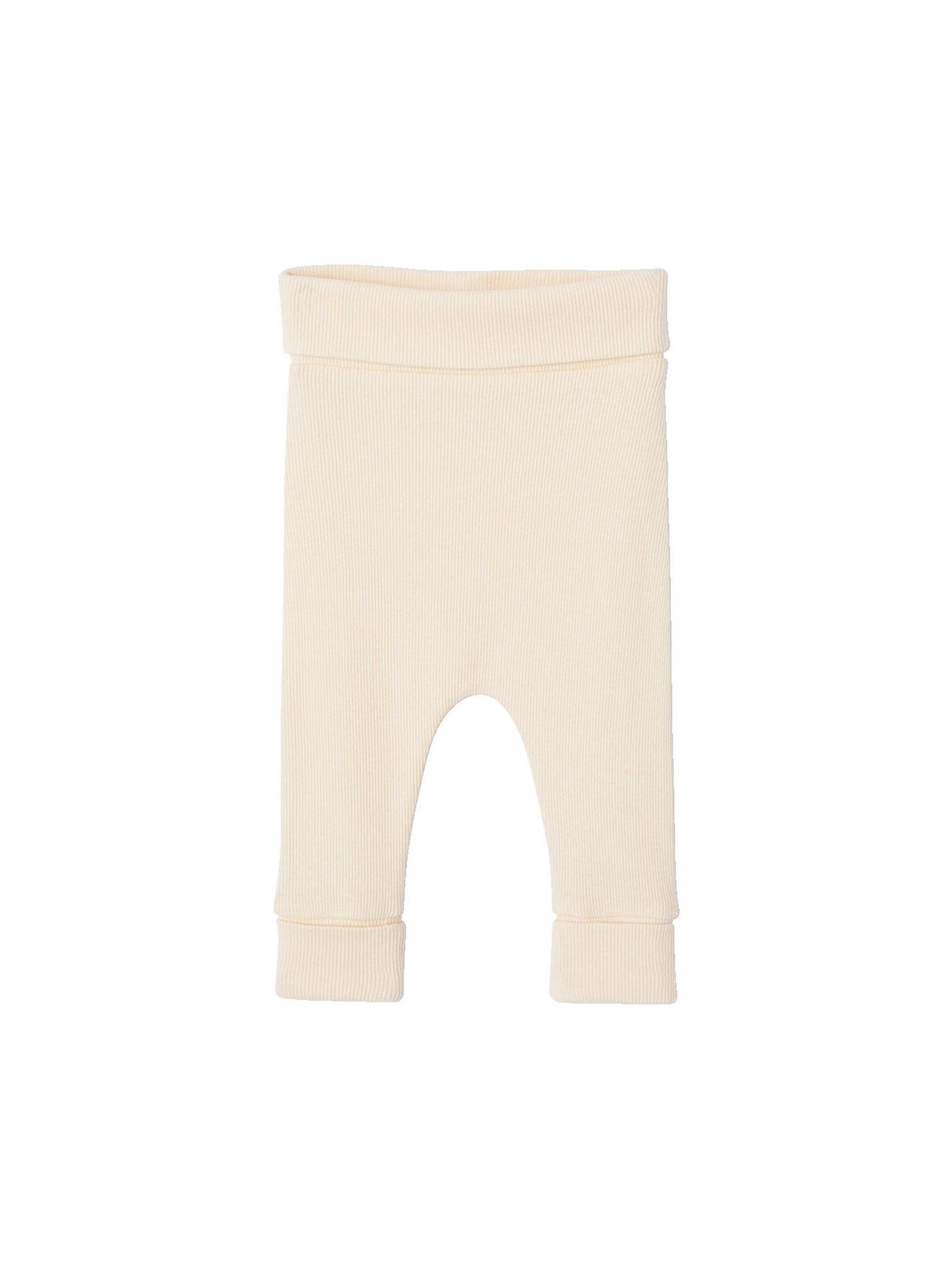 Vertbaudet Bio-Kollektion: Baby Geschenk-Set: Jacke, Hose, Mütze & Halstuch mit Gänsen vanille