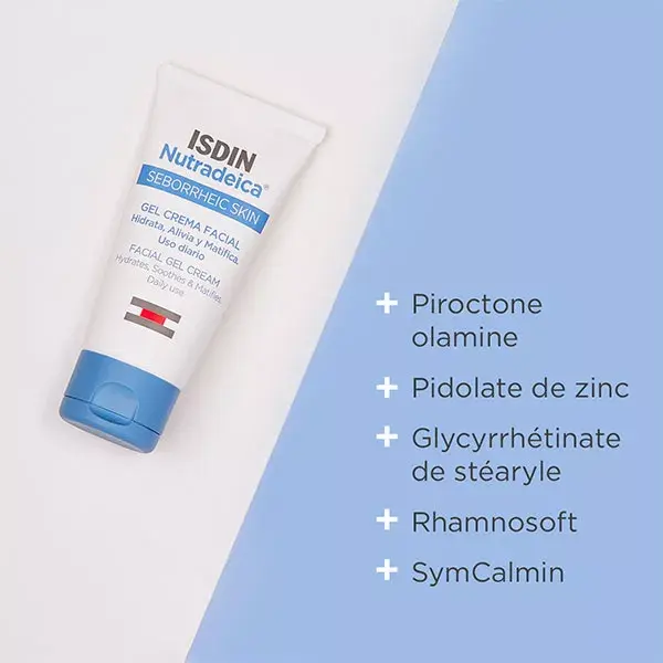 Isdin Nutradeica Gel Creme Facial Pele Seborreica 50ml