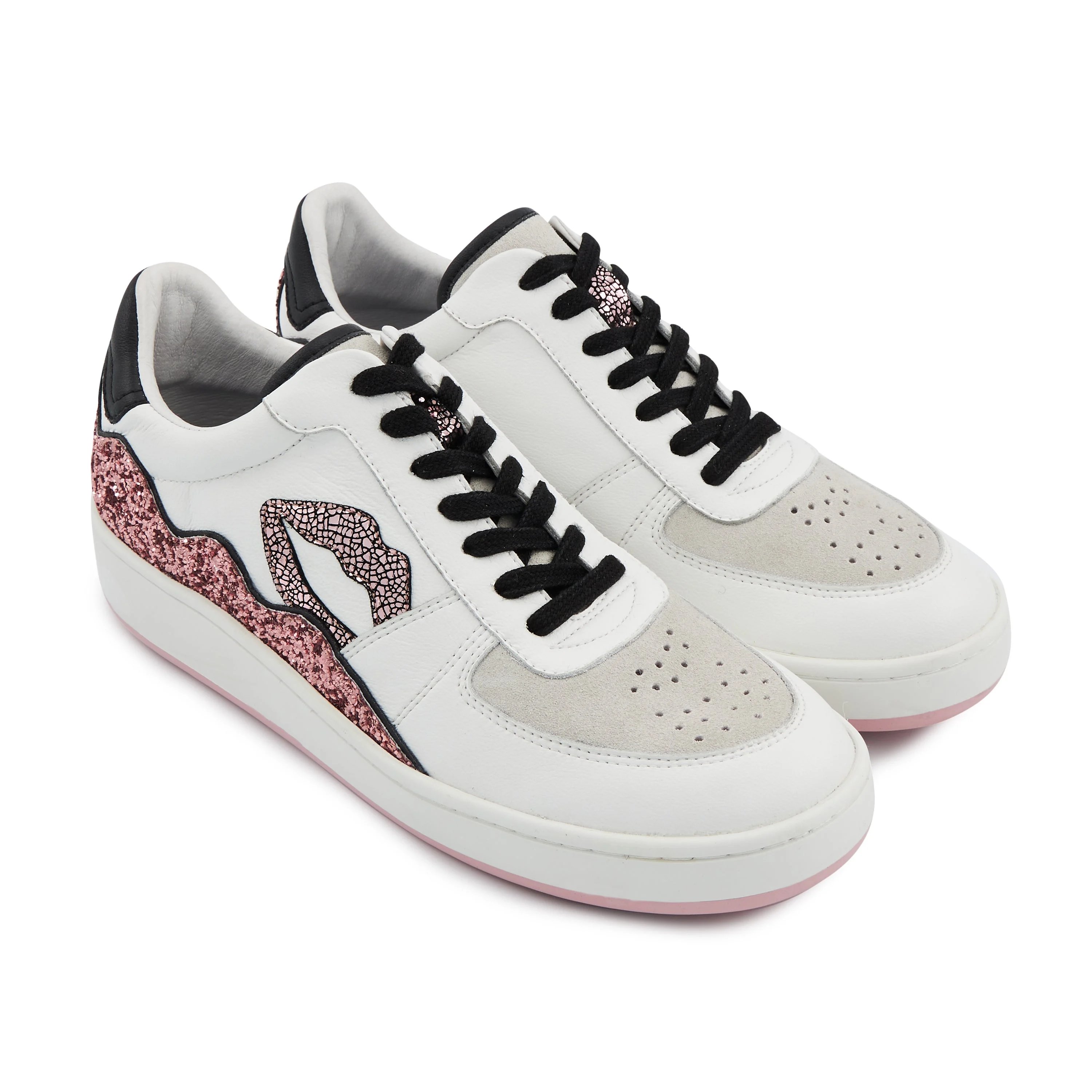 LOULOU - Sneakers en cuir | Blanc