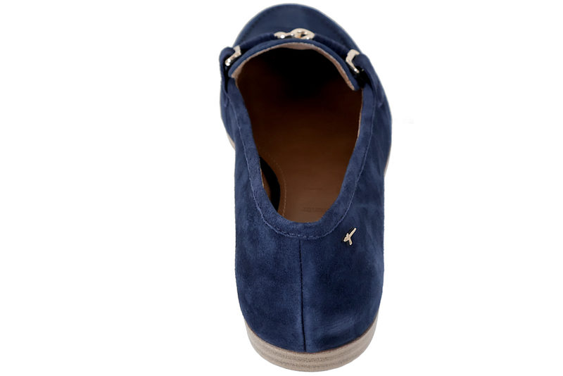 TAMARIS LOAFERS I MØRKEBLÅT RUSKIND