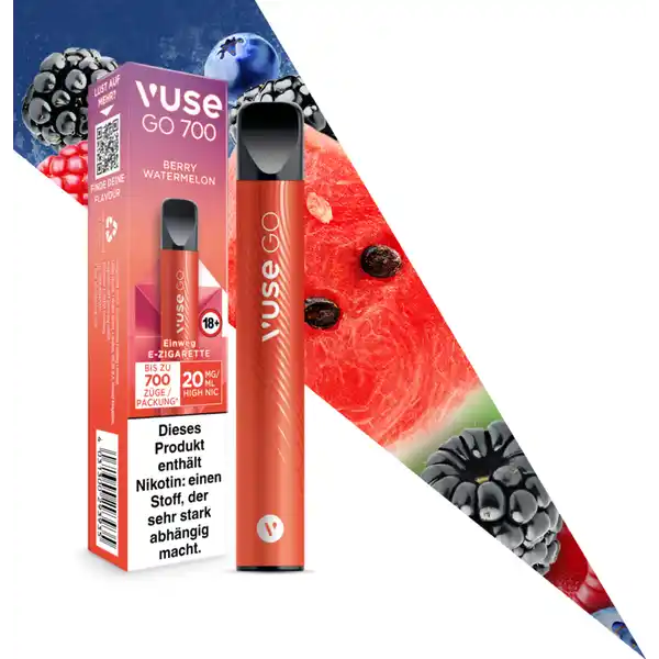GO 700 Berry Watermelon Einweg E-Zigarette