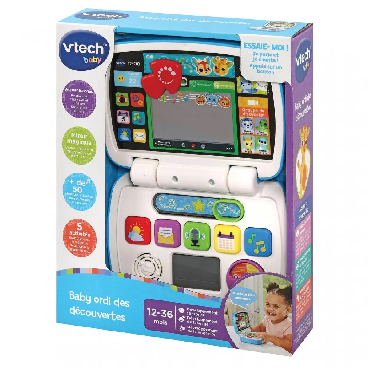 VTech Baby Ordi Découvertes