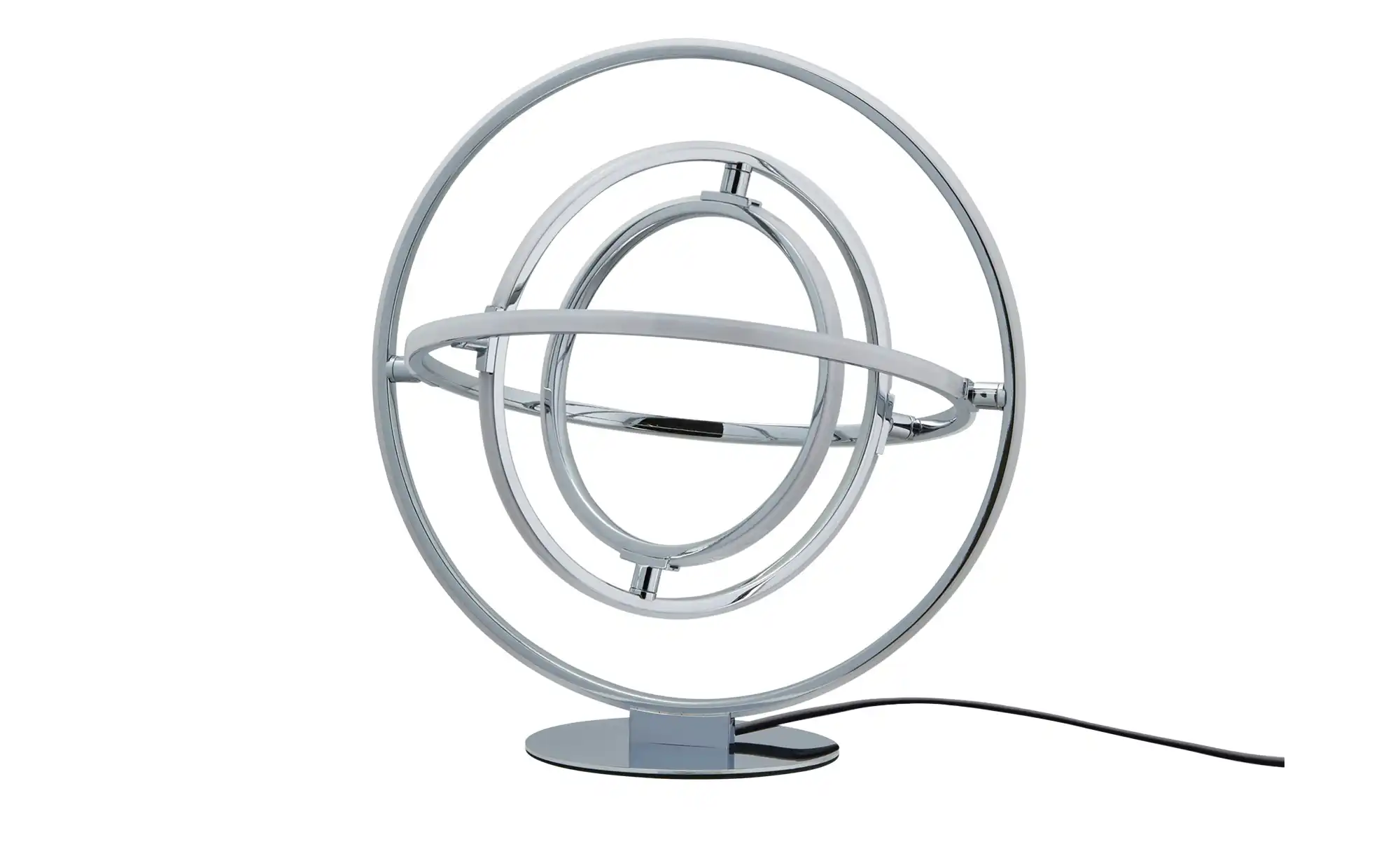KHG LED-Tischleuchte, chrom `Ringe´