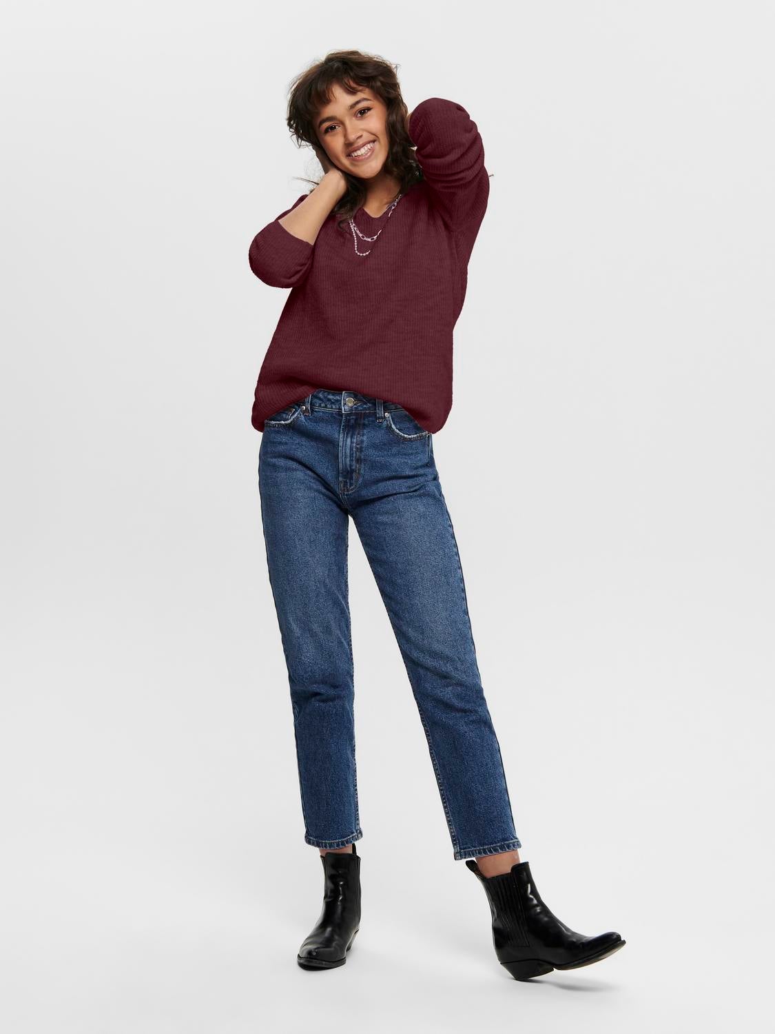 ONLCAMILLA Strickpullover Port Royale