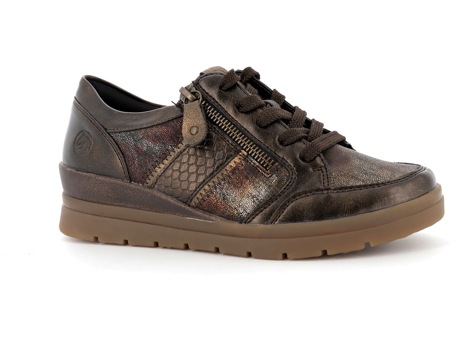 Remonte-R0705 Synthétique Marron Foncé