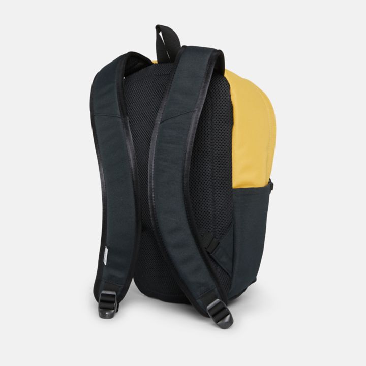 Mochila unissex Outdoor Archive Mini Bungee na cor amarela.