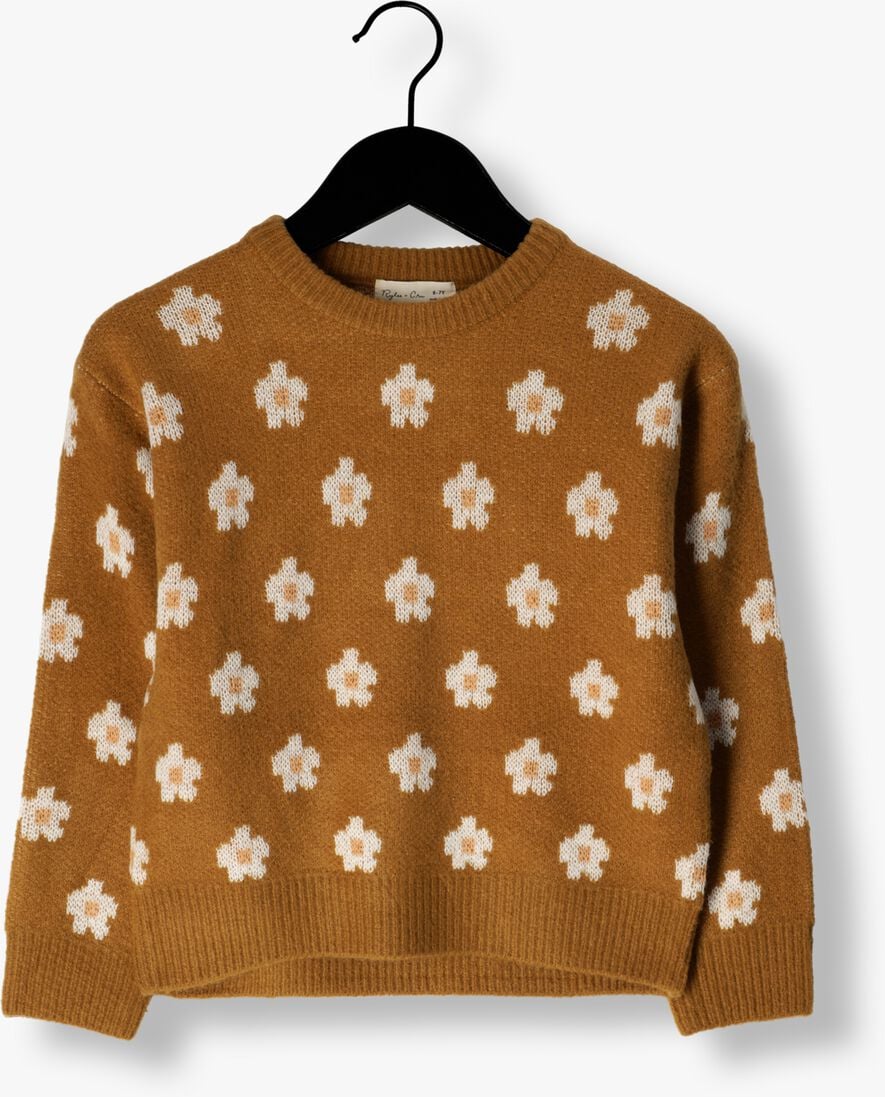 RYLEE + CRU gele rylee + cru trui knit pullover