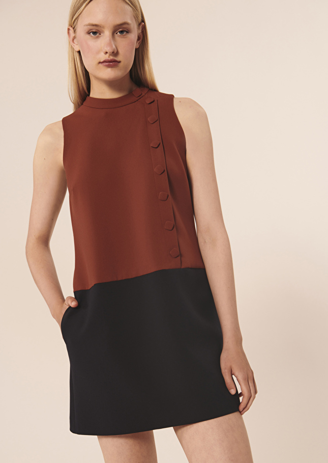 Robe Rellamarron en toile double