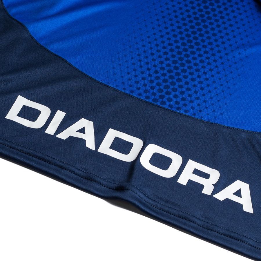 Diadora T-shirt d'Entraînement Equipo - Bleu/Blanc Enfant