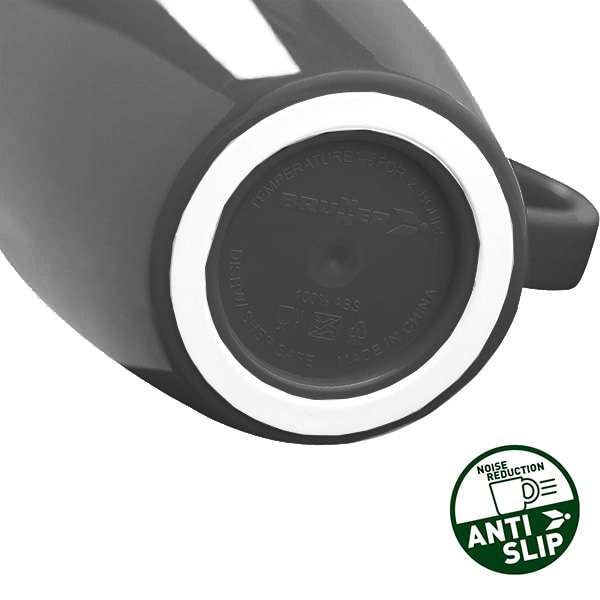 Hot Mug Resylin Dolomit Anthracite 30cl anti-dérapant BRUNNER