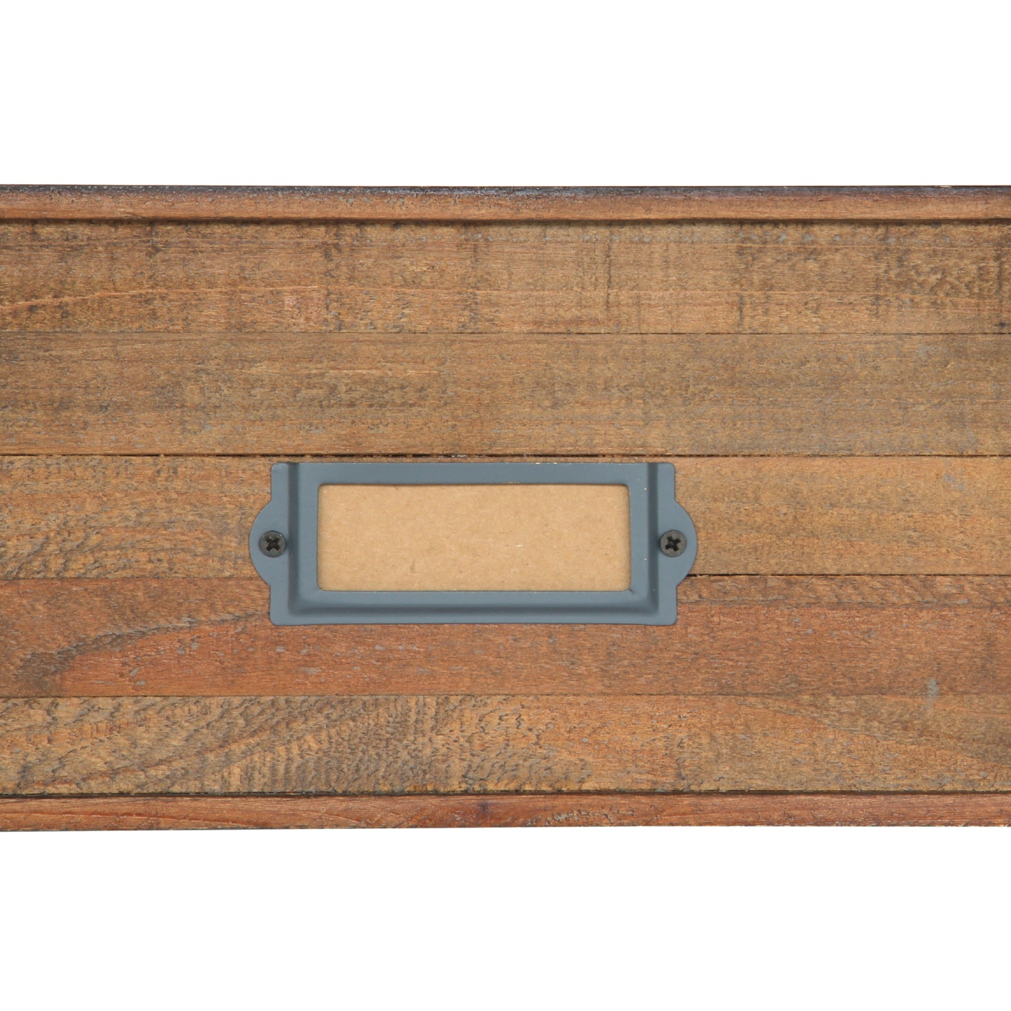 4er Hakenleiste, natur, T 2cm, B 97cm, H 12cm von fischer's lagerhaus