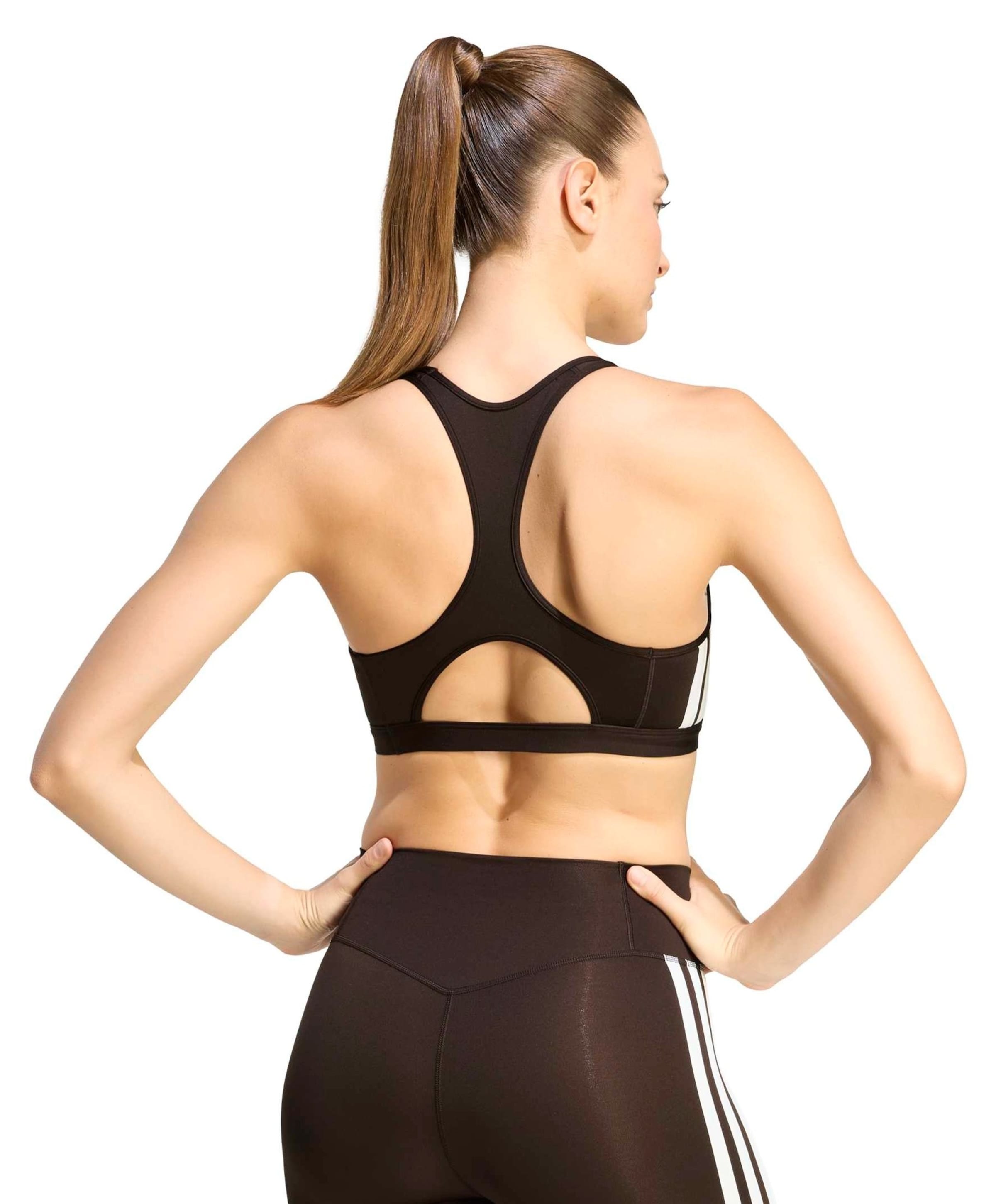 Adidas Dames sport bh bruin