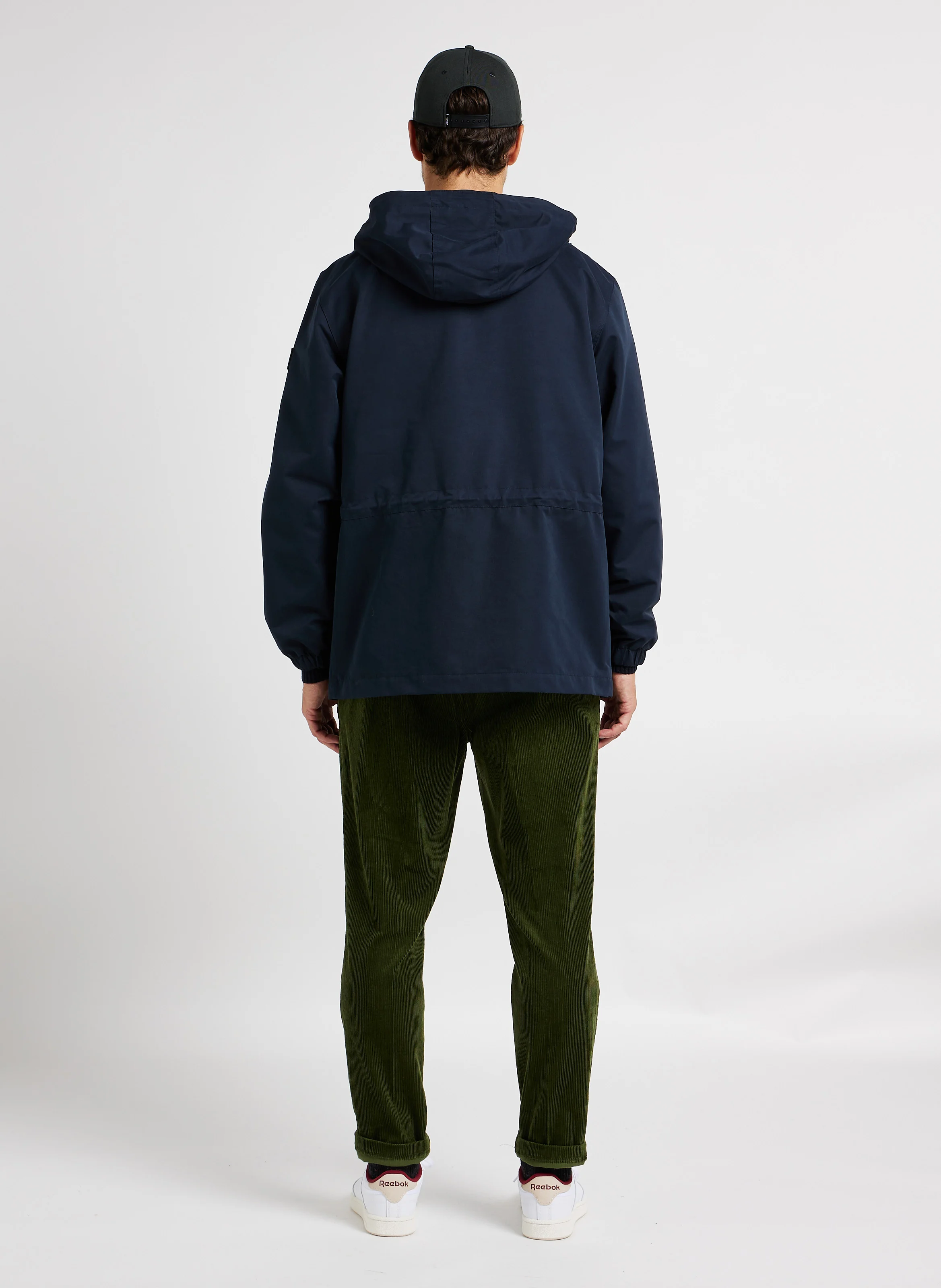 Sylli - Pull col rond slim-fit en laine mélangée | Bleu