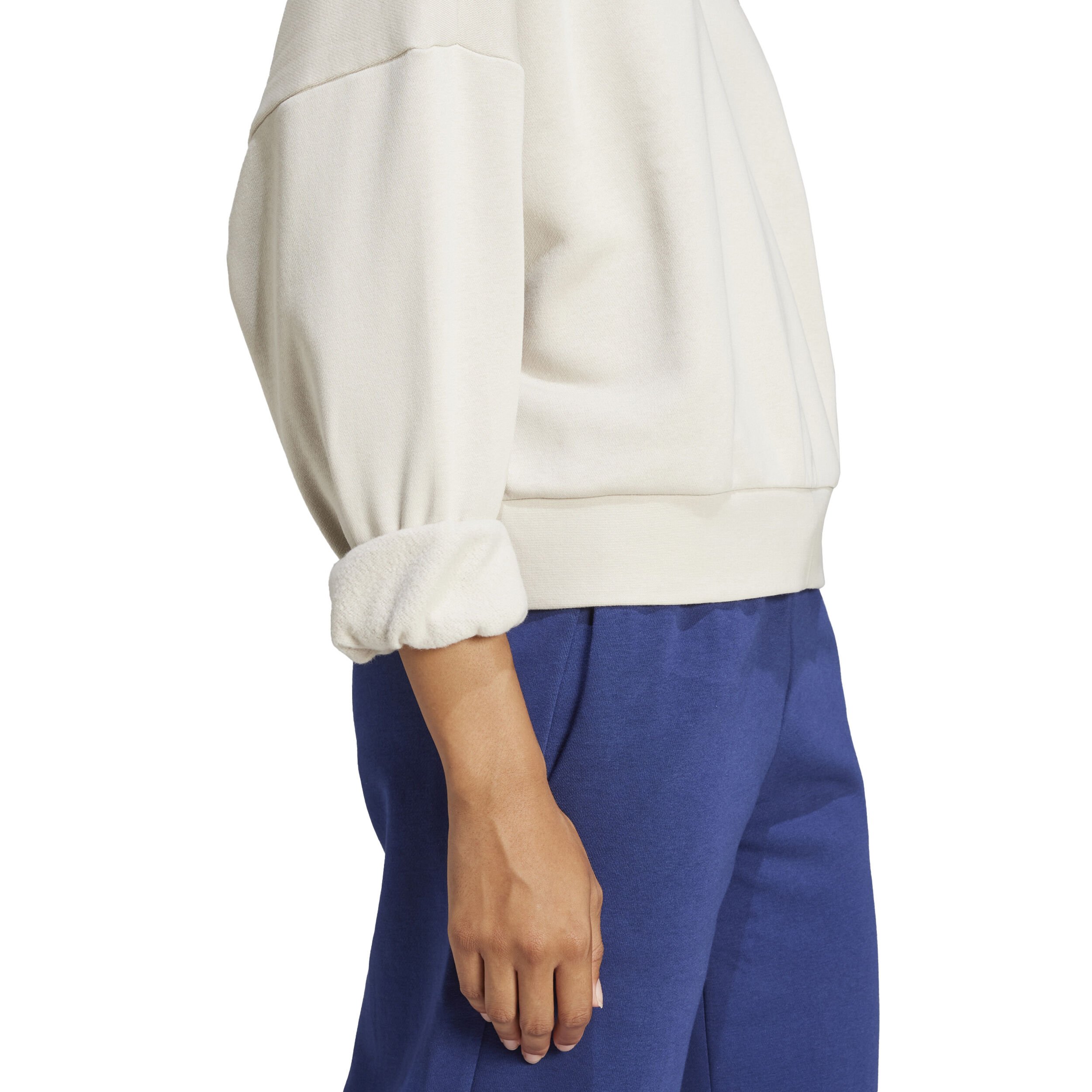 adidas Essential Small Logo Feelcomfy Sweat-shirt Femmes - Gris