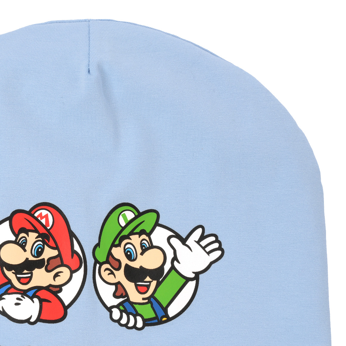 Topolino Super Mario Mütze mit Motiv hellblau