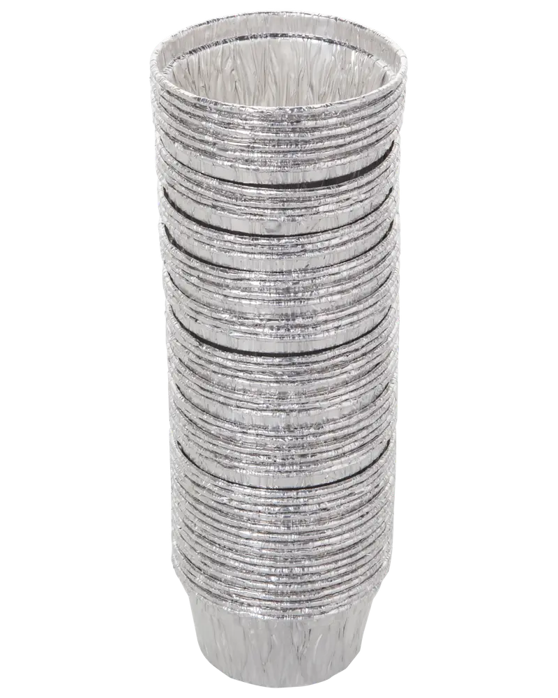 Aluform til muffin Ø8,5 cm - 20-pak