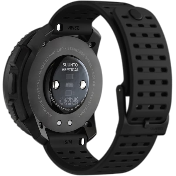 Montre cardio GPS SUUNTO VERTICAL SOLAR + SONIC BLACK