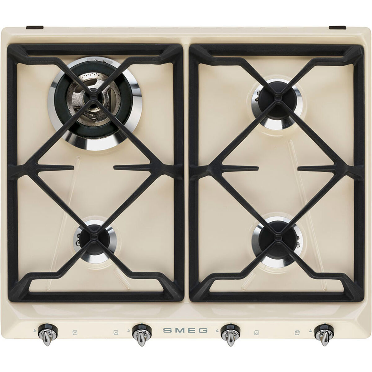 Victoria Design Gass Kokeplate 59.5 cm, Creme