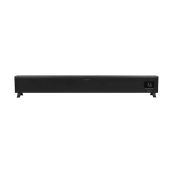 Eurom Alutherm Baseboard 2500 Zwart met WiFi